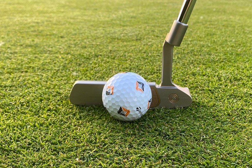 The Odyssey Ai-One Silver Milled Two T CH putter is one of the best blade putters for feedback and roll
